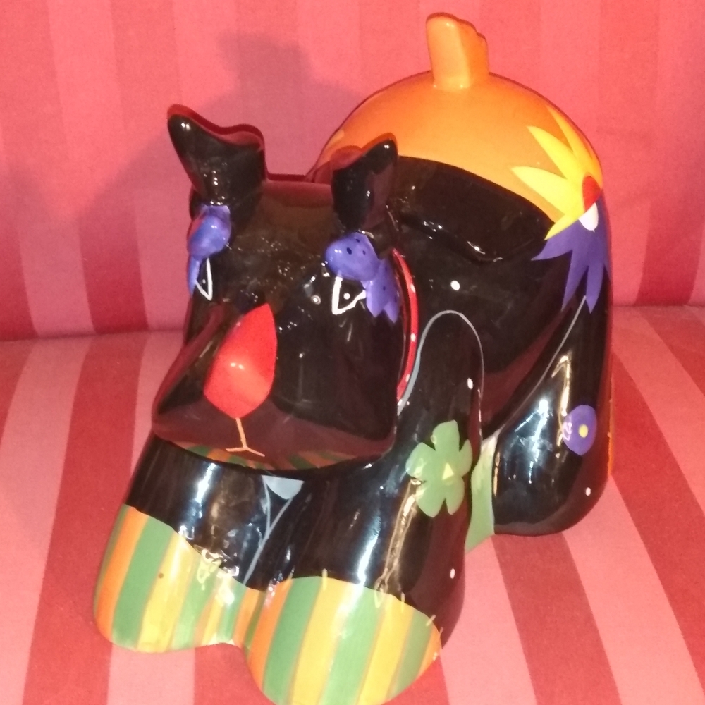 A one of kind vintage cookie jar.